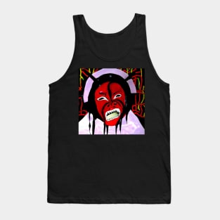 Art Brut Horror Geisha Tank Top